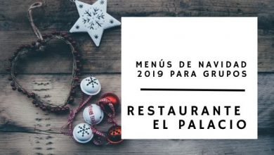 Menús de Navidad 2019 para grupos en Cantabria - El Palacio