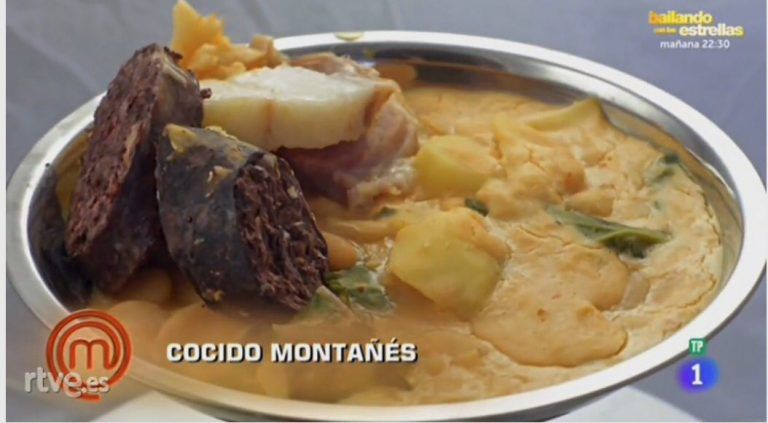 El cocido montañés de MasterChef