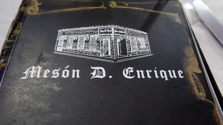 Menú del Día – Mesón Don Enrique Vallladolid