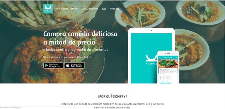 Komefy otra app para no desperdiciar comida