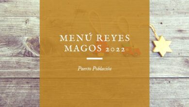 Menú Reyes Magos 2022 - Puerto Población