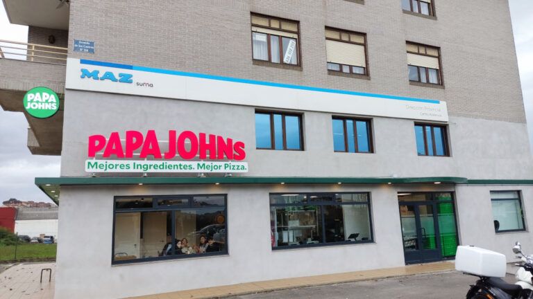 Visitamos Papa Johns Santander