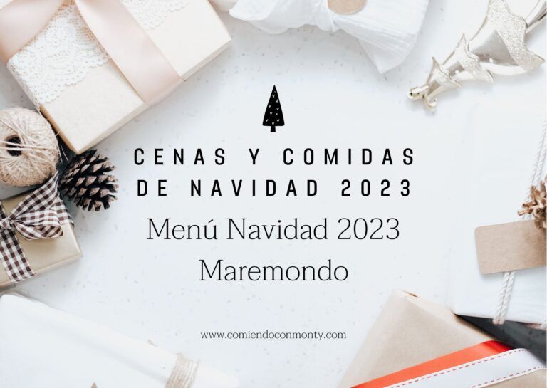 Menú Navidad Santander 2023 – Maremondo