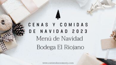 Menús de Navidad 2023 - Santander - Bodega del Riojano