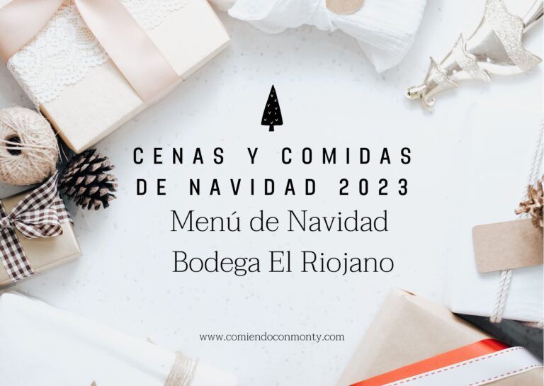 Menús de Navidad 2023 – Santander – Bodega del Riojano